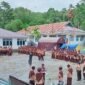 Upacara pembukaan kemah Pramuka Penggalang SMPIT As Salaam Fakfak