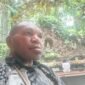 Titus Pekei, Pencetus Noken sebagai warisan budaya dunia, saat ditemui wartawan kaltim.tagarutama.com.
