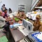 Kepala Dinas Perkebunan Fakfak Widhi Asmoro Jati, ST. MT., melakukan inspeksi langsung kepada salah satu pelaku usaha.